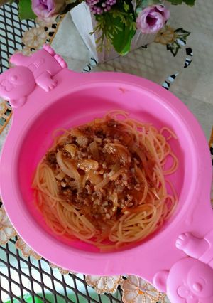 Foto resep Spageti saos lidah jawa