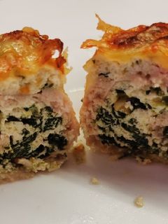 Spenótos-ricottás pulykarolád recept fotója