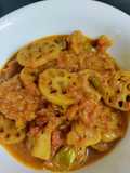 Lotus stem curry