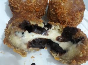 Foto resep Camilan: Choco cheesee Banana Ball crispy