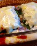 Lasaña de acelgas y champiñón portobello