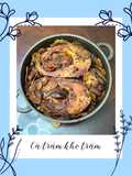 Braised White Carp with Black Olive Plum