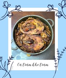 cá trắm kho tiêu