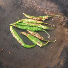 Tawa Chilli Fry A picture of Tawa Chilli Fry.