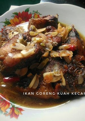 Foto resep Ikan Goreng Kuah Kecap