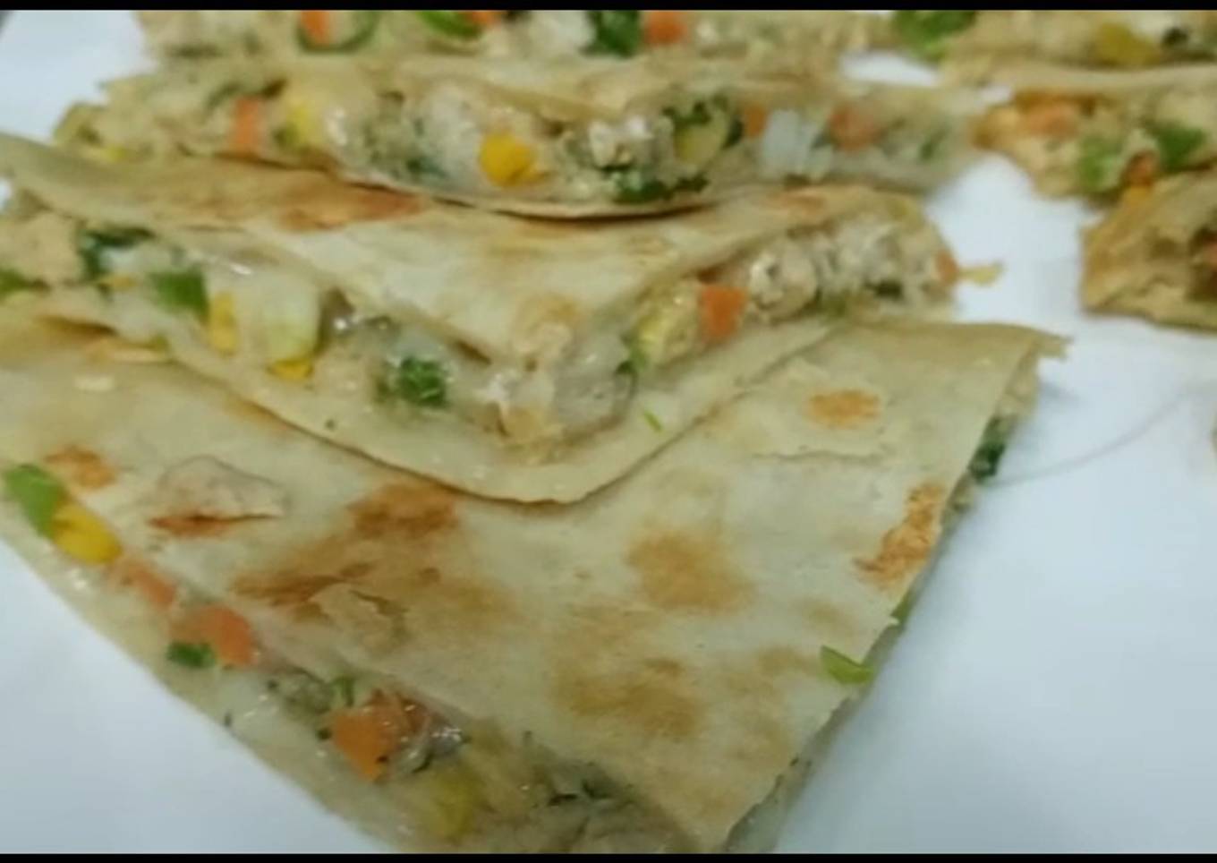 Breakfast quesadilla||Stuffed Tortilla||Tortilla egg and cheese