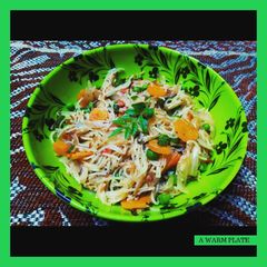 A picture of Vegetable Vermicelli/ Namkeen jave.