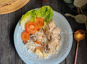 Gambar One pot chicken rice