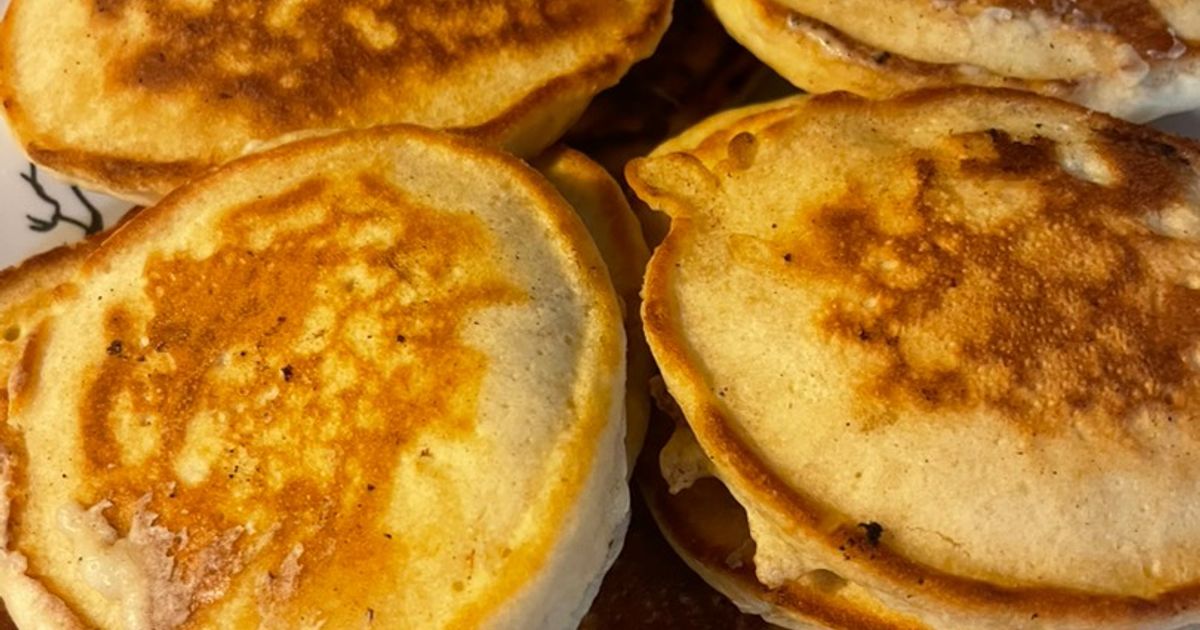 Resep Fluffy pancakes Enak, Praktis, dan Mudah Dibuat - foto hasil masakan