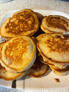 A picture of Fluffy pancakes.