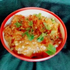 A picture of Baingan bartha.