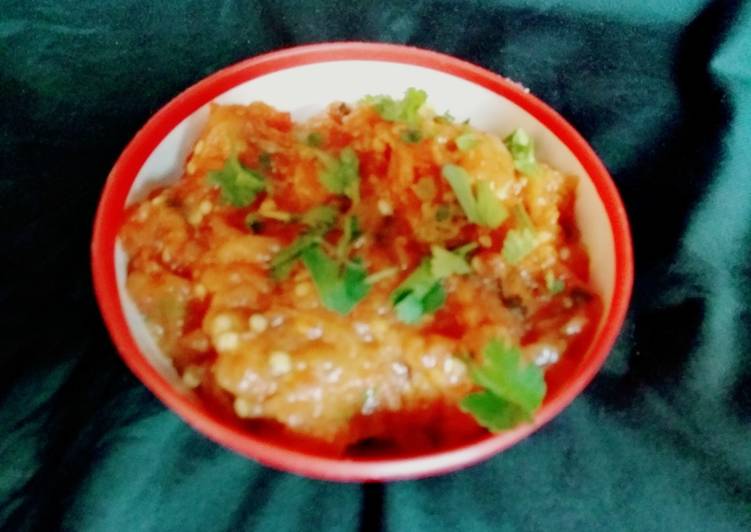 Simple Way to Make Quick Baingan bartha