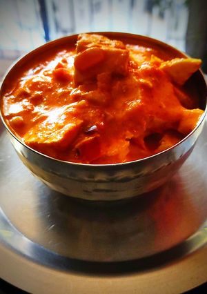 A picture of Handi Paneer.