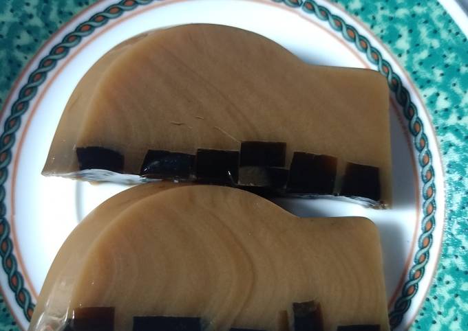 Resep Puding cappucino cincau yang Sempurna