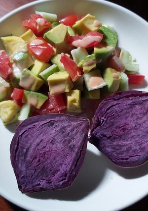 Hình của món Salad eatclean.