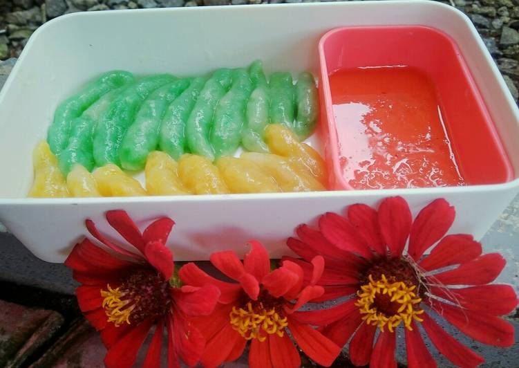 resep cara membuat Cenil Gemes Saos Madu?