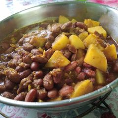 A picture of Rajma Masala.