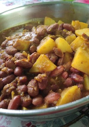 A picture of Rajma Masala.