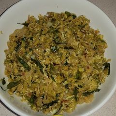 A picture of Bitter gourd fry.