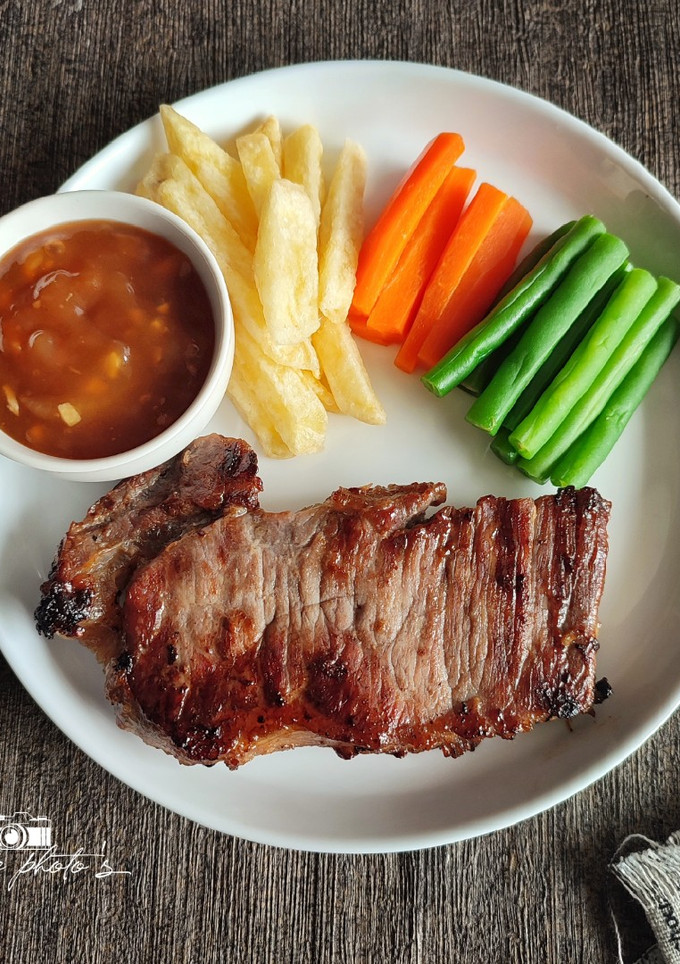 Foto resep Beef Steak With Brown Sauce