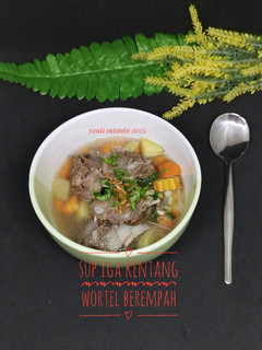 Foto resep Sup Iga Kentang Wortel Berempah