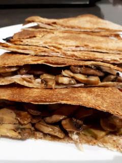 Una foto de Tortitas de maíz integrales al horno