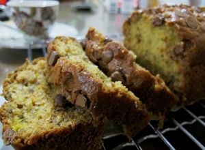 Foto resep Buttermilk banana cake "copycat starbucks banana cake"