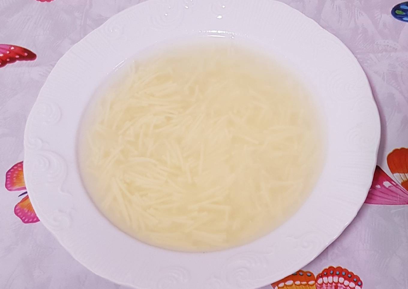 Caldo casero con 2 ingredientes 🥣