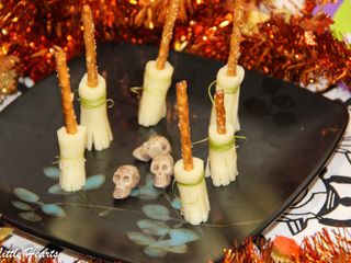 Cheesy Witches’ Broomsticks