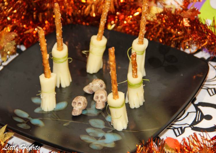Easiest Way to Make Perfect Cheesy Witches’ Broomsticks