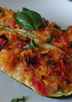 Une photo de Courgette farcies healthy