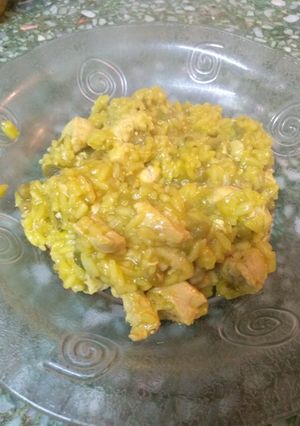 Una foto de Arroz con pollo