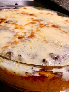 Una foto de Tarta o pastel de calabaza relleno con pollo