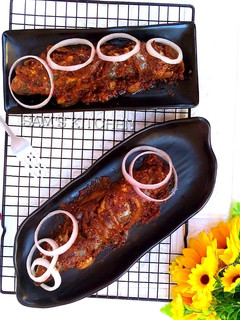 Pan grilled fish 🐟 ainihin hoton girkin