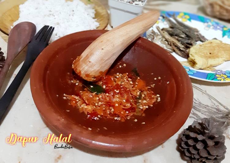 Recipe: Yummy Sambel Bawang Bakar : menggoda iman😂