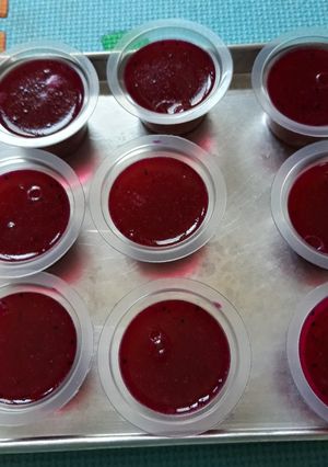Foto resep Puding Buah Naga