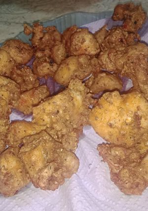 A picture of Chicken pops snacks.