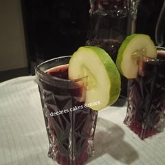 Hibiscus tiara drink A picture of Hibiscus tiara drink.