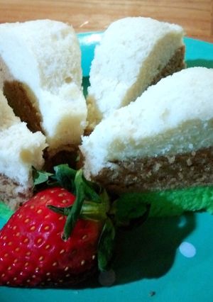 Foto resep Bolu lapis putih telur