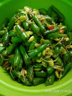 Foto resep Oseng buncis kecambah