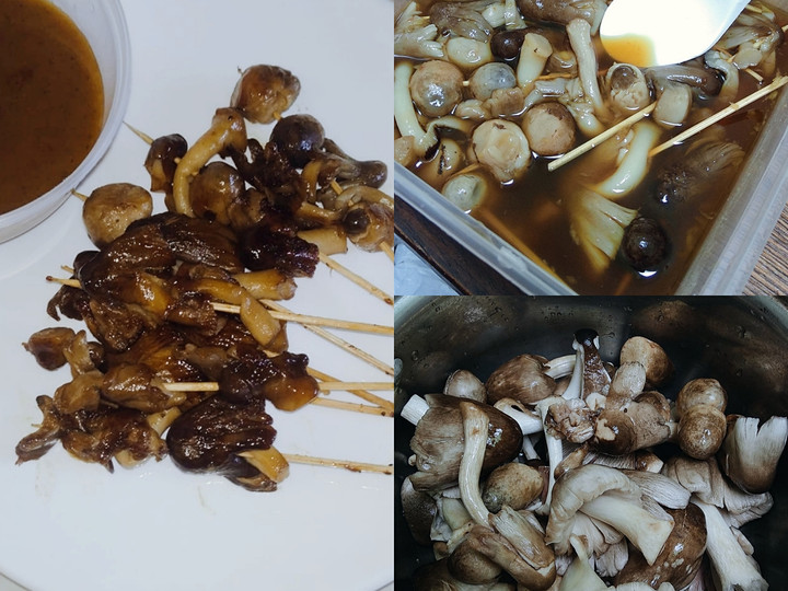 Resep: Sate jamur sawit (merang) 🍄 Praktis