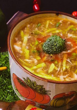 A picture of Hot & Sour Soup.