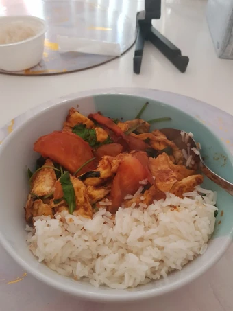 Easy Steps Make Recipes Stir fried tomatoes and egg the Delicious So Delicious.