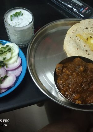 A picture of Amritsari Chole.