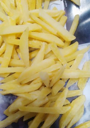 Foto resep French fries kentang lokal (buat stok)