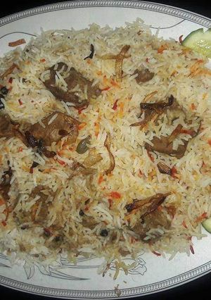 A picture of Pulao Biryani   .