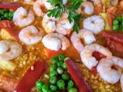 Una foto de paella de mejillones