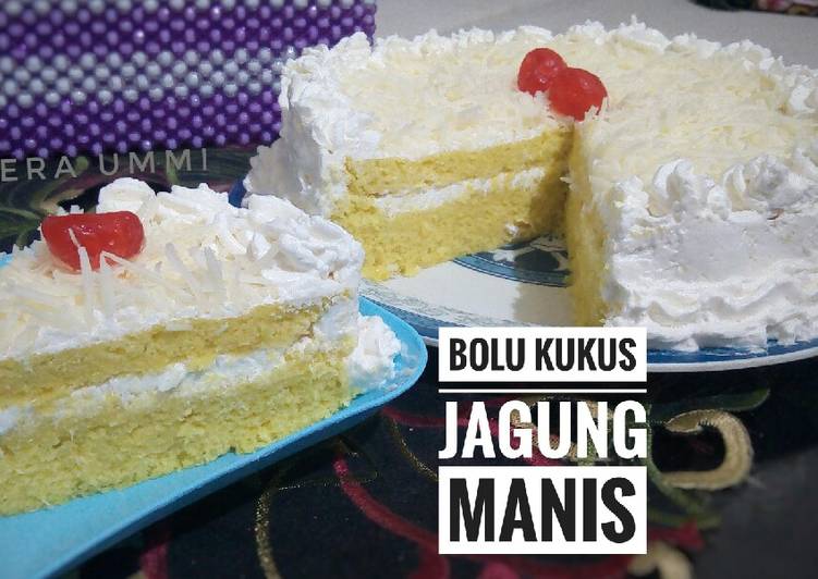 Bagaimana Membuat Bolu Kukus Jagung Manis Anti Gagal