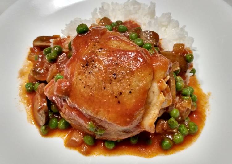 Filipino-style braised chicken