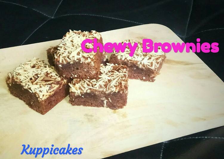 Bagaimana Menyiapkan Chewy Brownies 2 (ala Tintin Rayner), Menggugah Selera